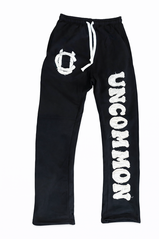 Black Distress Pants